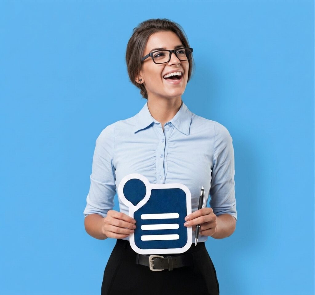 Mujer data entry remoto