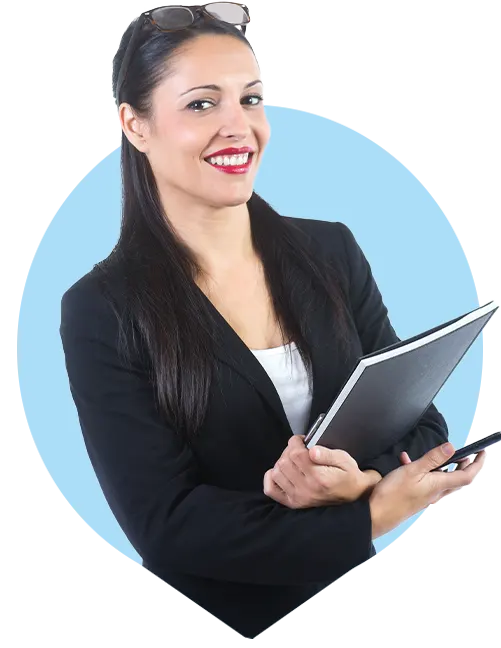 Mujer data entry remoto